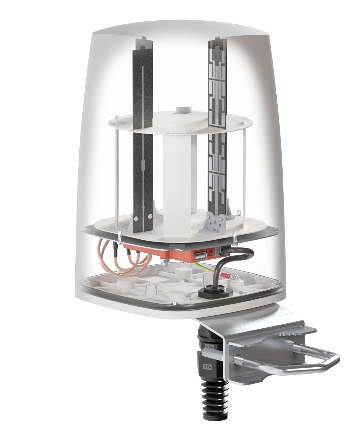 サ*ラ様 パーソナルアンテナ　白 QuSpot | omnidirectional Wi-Fi 6E MIMO 4x4 antenna for